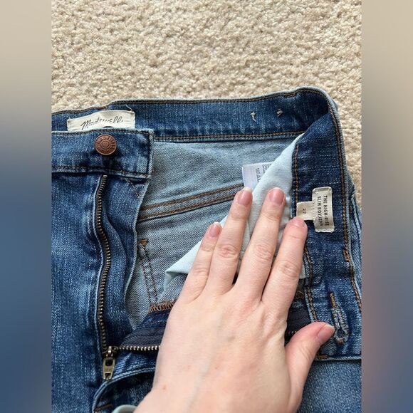 Madewell “The High Rise Slim Boy Jean” - Picture 5 of 8